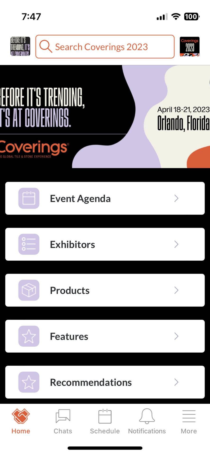 Coverings 2023 Mobile App (2)