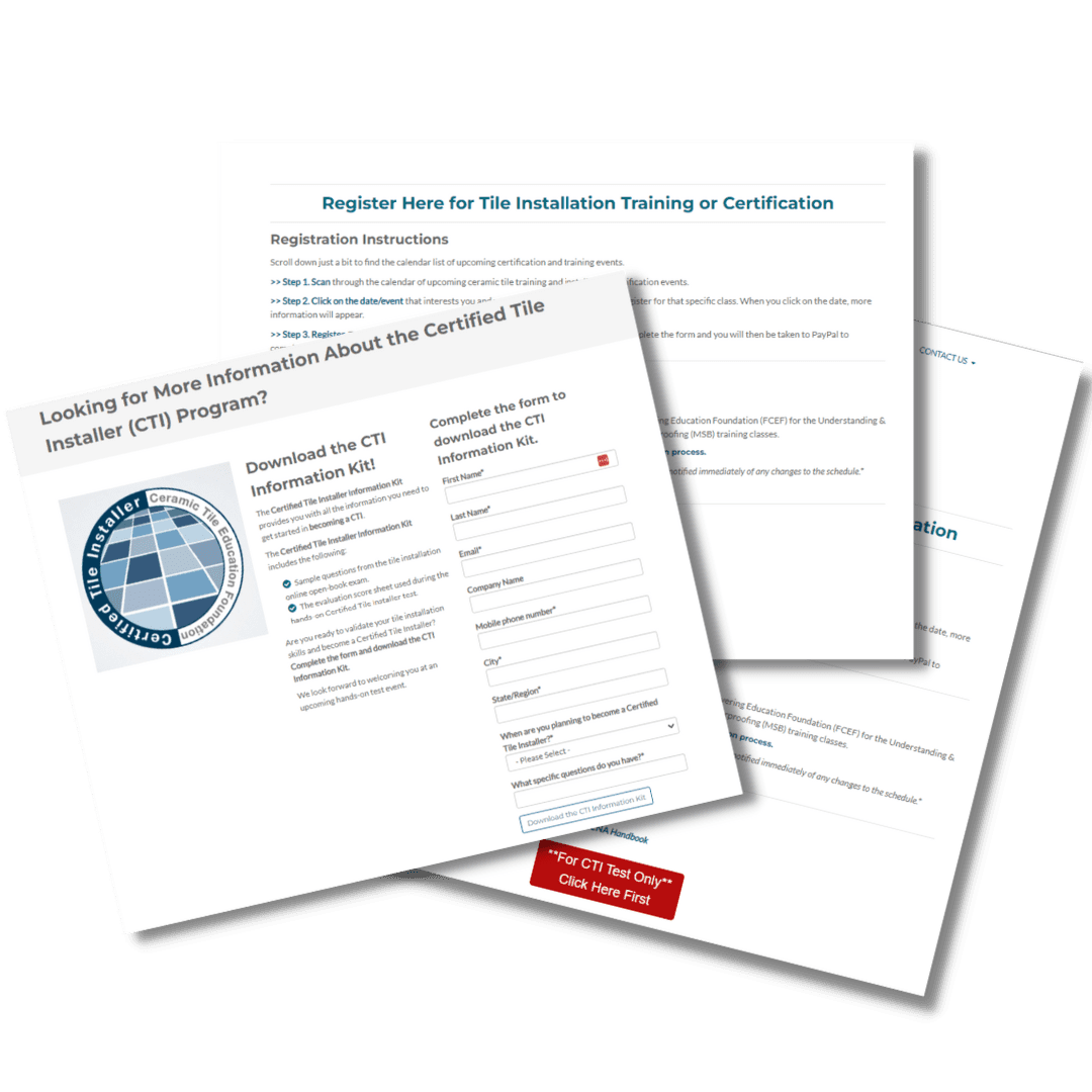 Ceramic Tile Education Foundation (CTEF) Coverings 2024