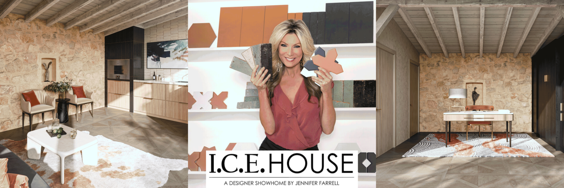 Jennifer Farrell and the I.C.E. House Showhome