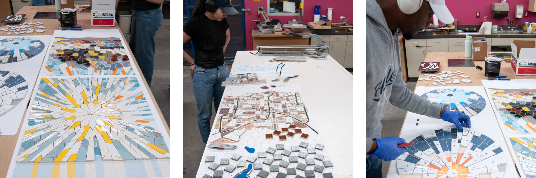 UNLV Students working