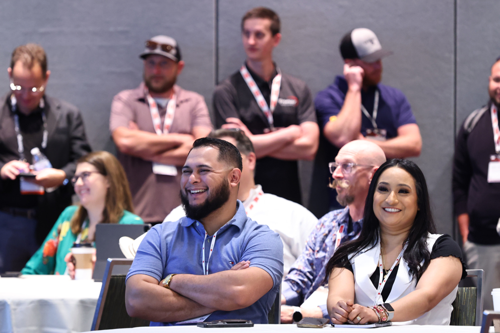 Coverings education attendees