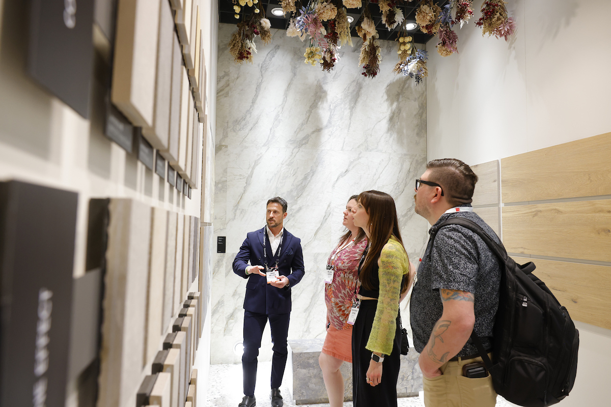 Tile and stone industry experience at Coverings