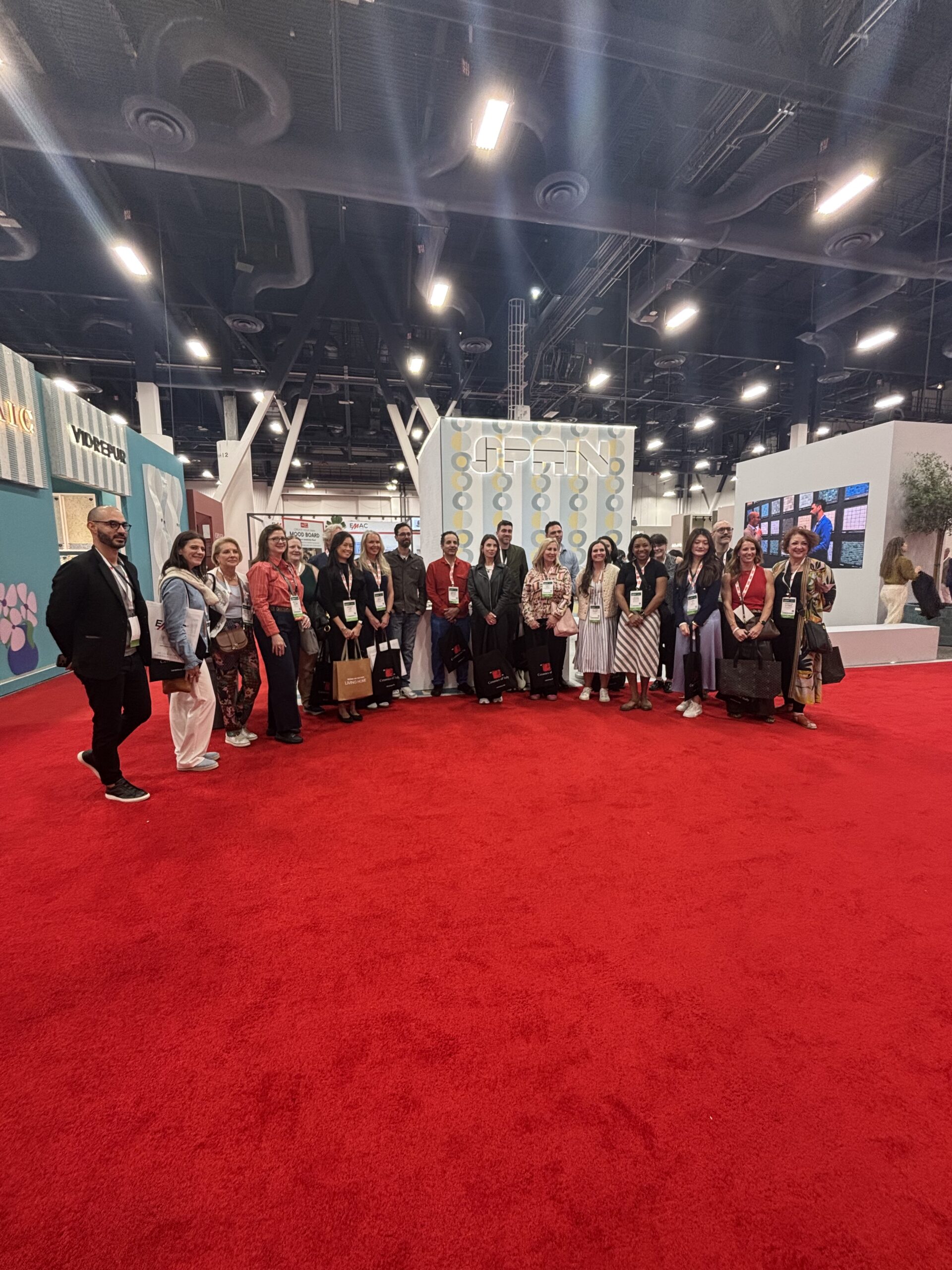 Coverings VIP Specifier Program attendees at Coverings