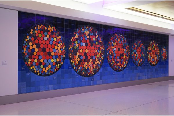 The Worlds We Speak - mosaic mural for LaGuardia 7